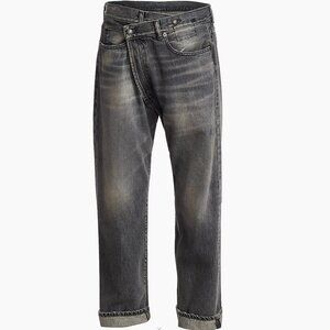 Sz 28 R13 Crossover Jeans Leyton Black
